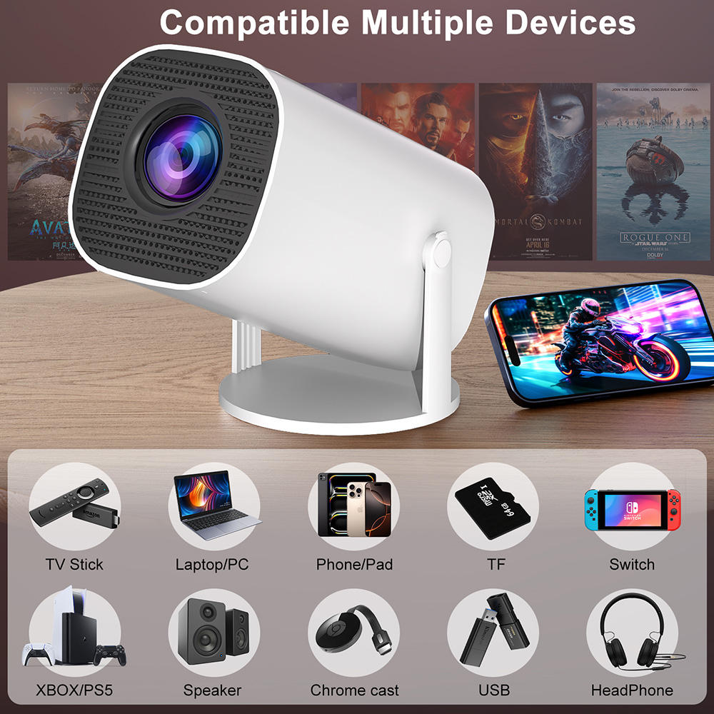 CineBeam Mini Projector – Turn Any Room Into a Theater